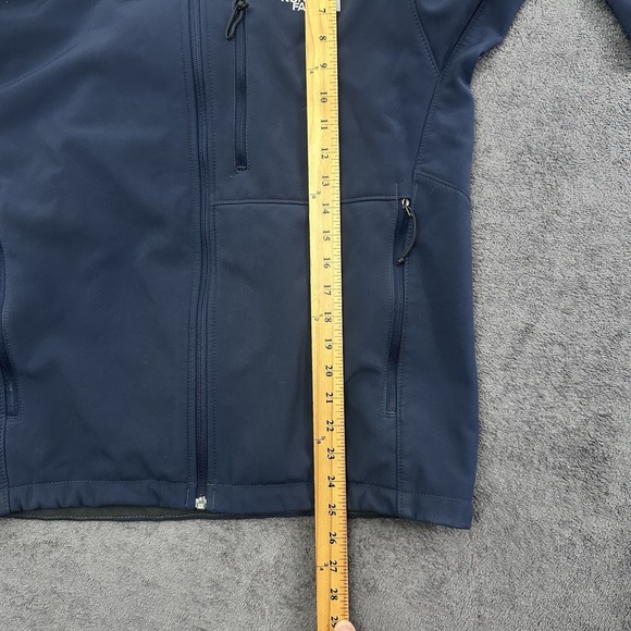 The North Face Jacket Mens size MEDIUM BLUE Windproof Softshell Gorp - Picture 6 of 9
